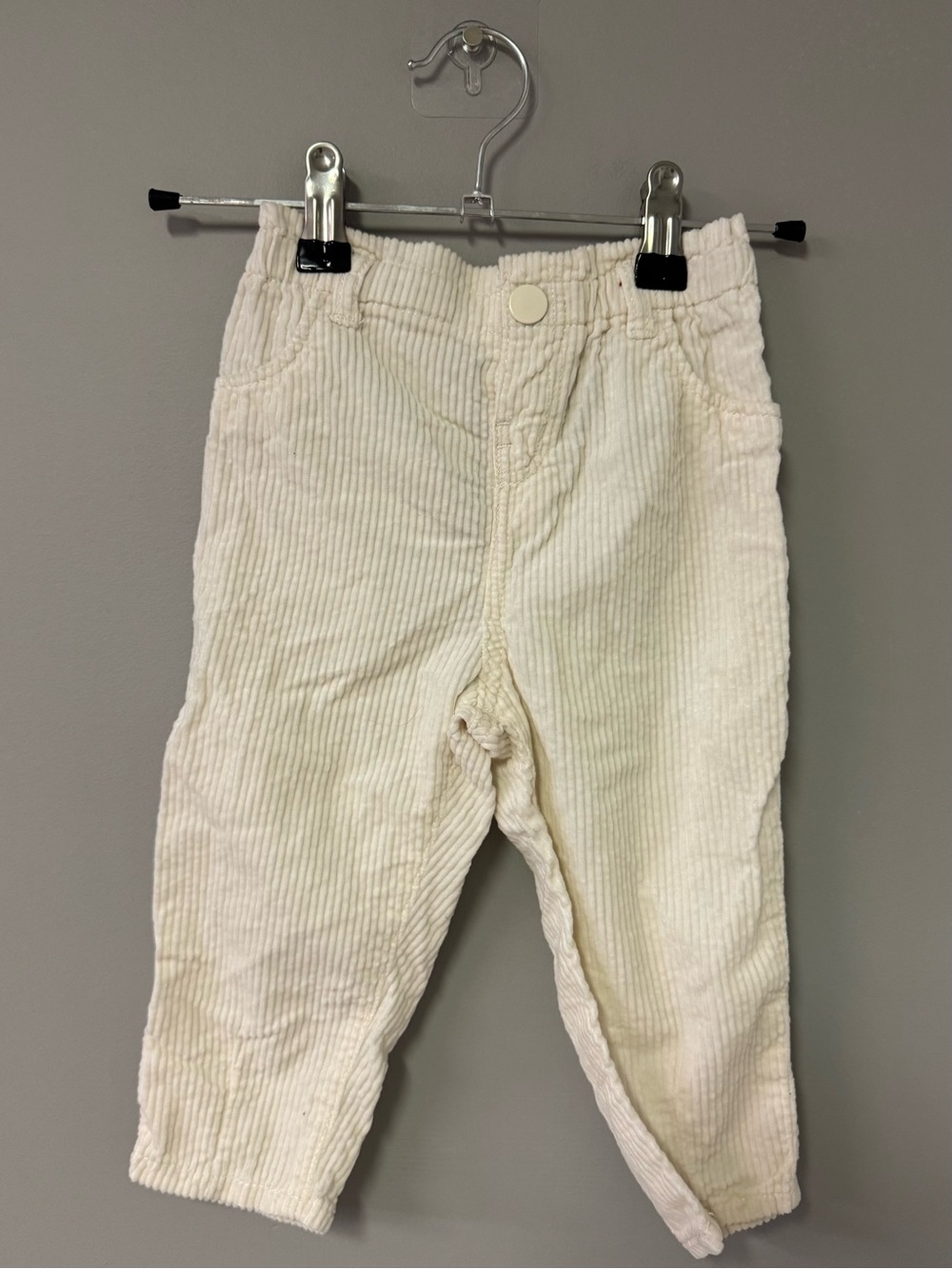 H&M Cream Corduroy Pants for Kids